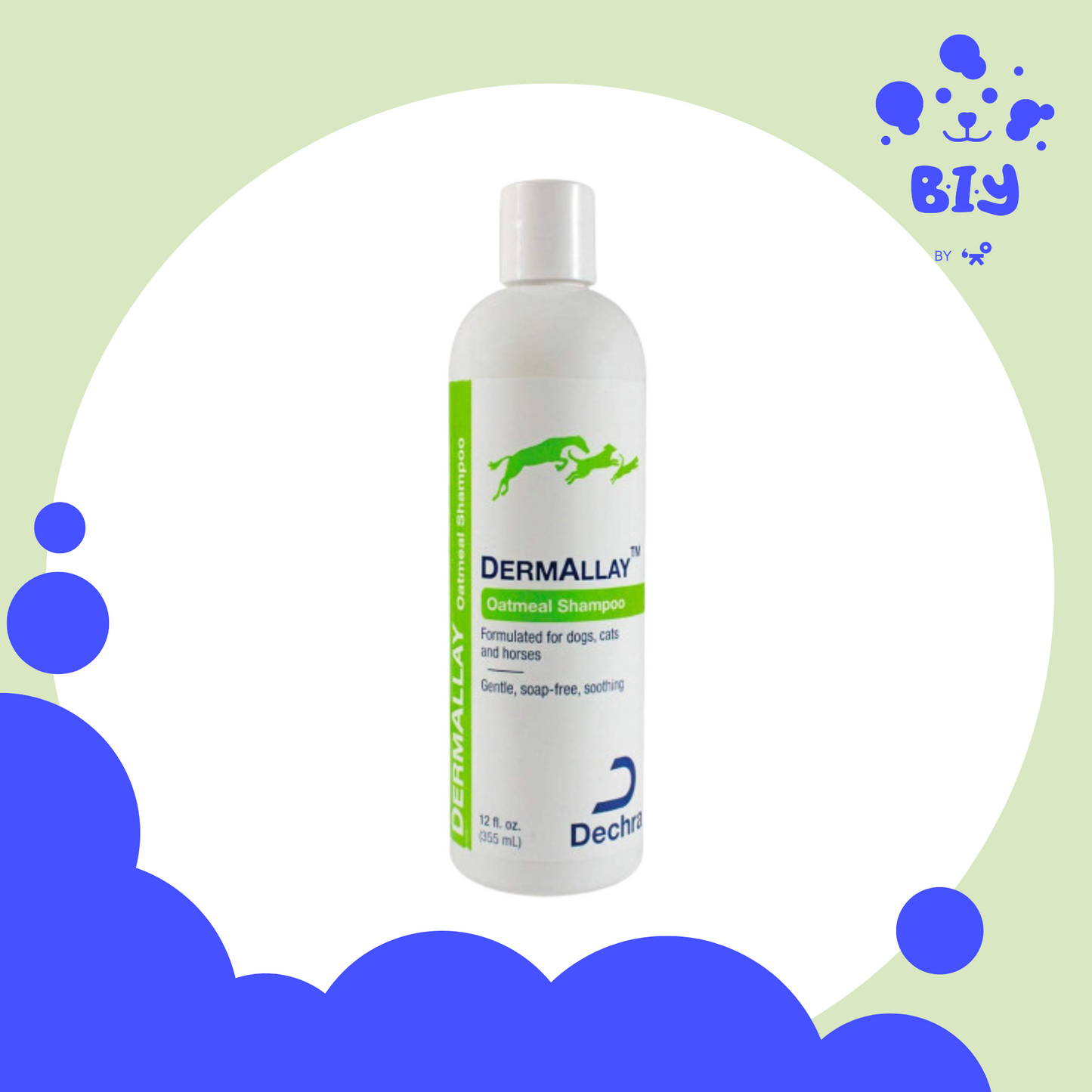 DECHRA DERMALLAY OATMEAL SHAMPOO 355ML