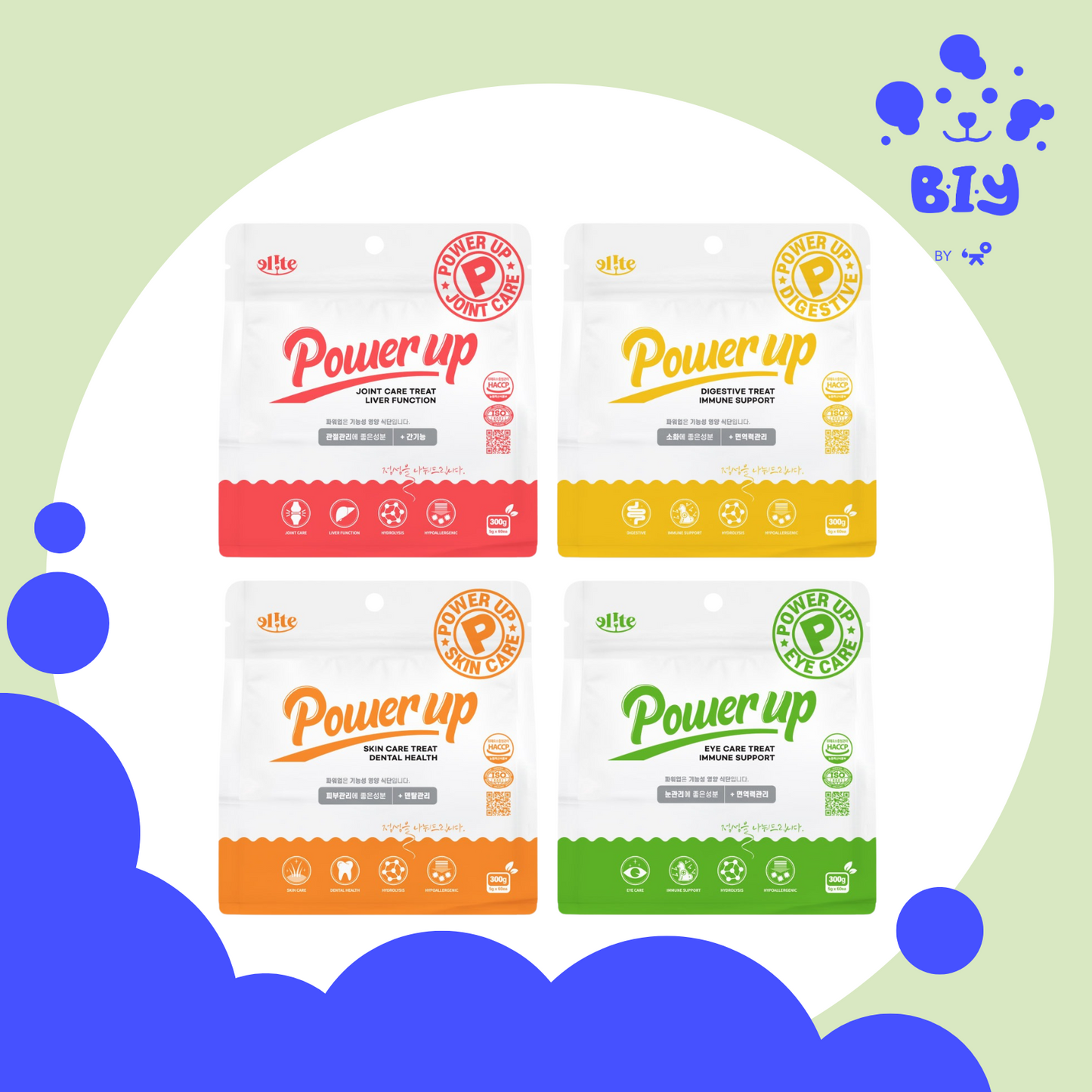 ELITE POWER UP TREATS 300G