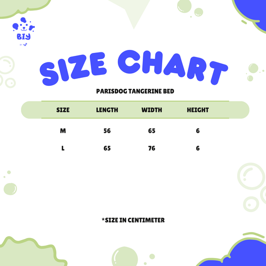 PARISDOG TANGERINE BED