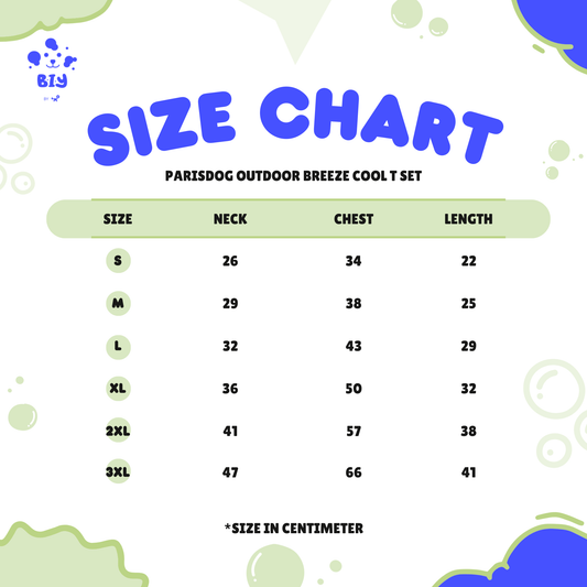 PARISDOG OUTDOOR BREEZE COOL T SET