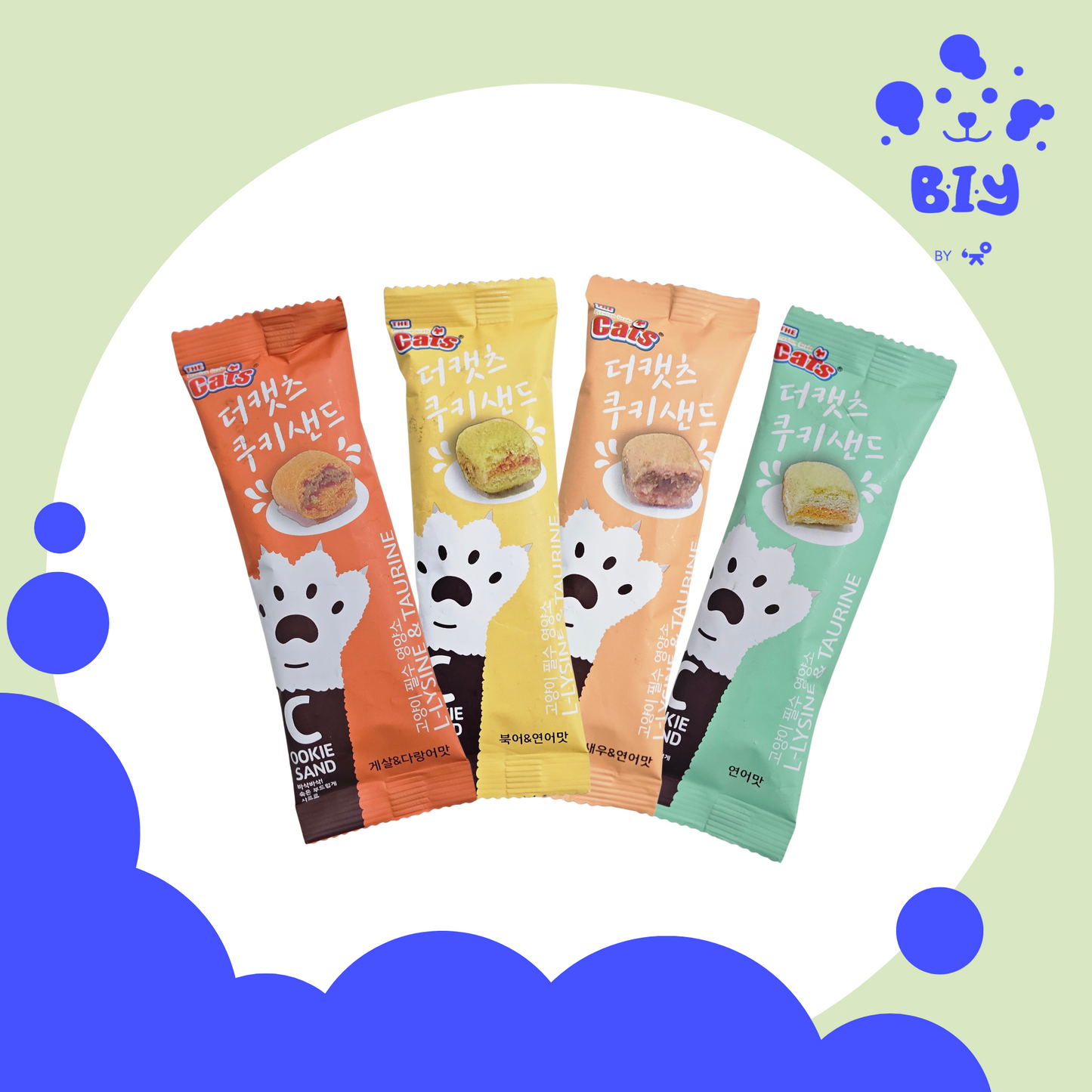 THE CATS COOKIE SAND 20G