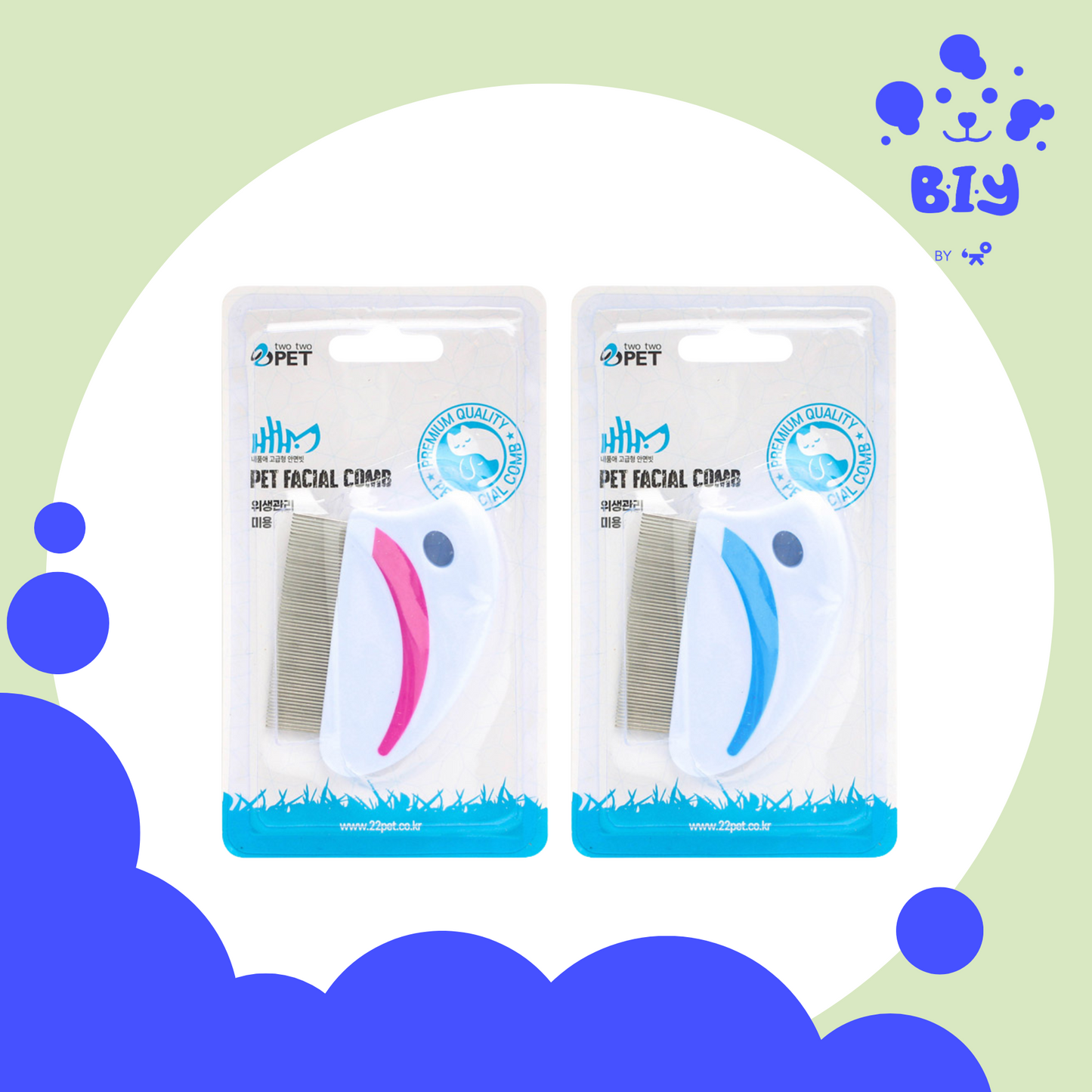 TWO TWO PET FACIAL COMB
