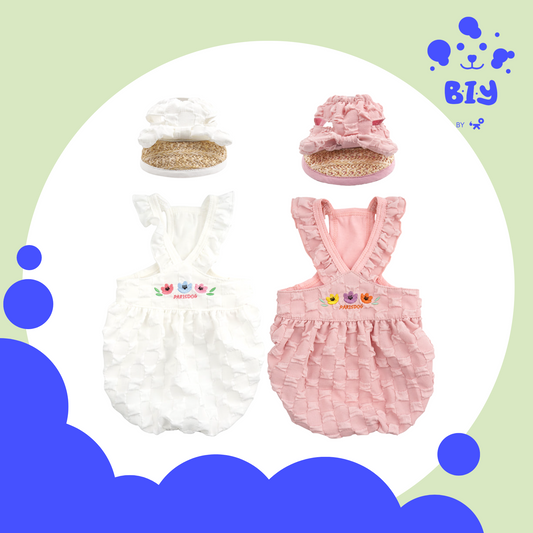 PARISDOG POPCORN PUMPKIN DRESS SET