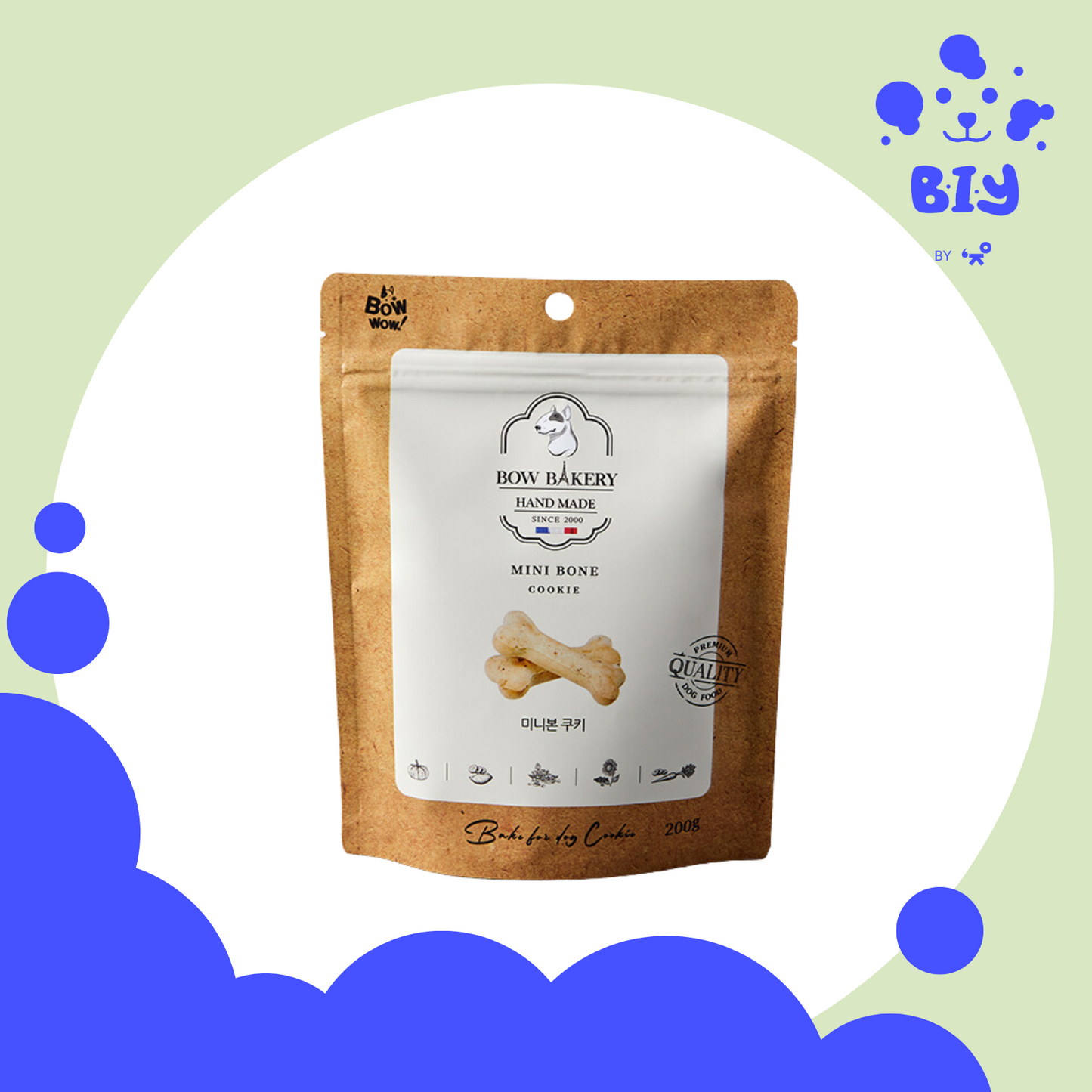 BOW WOW MINI BONE COOKIE 200G