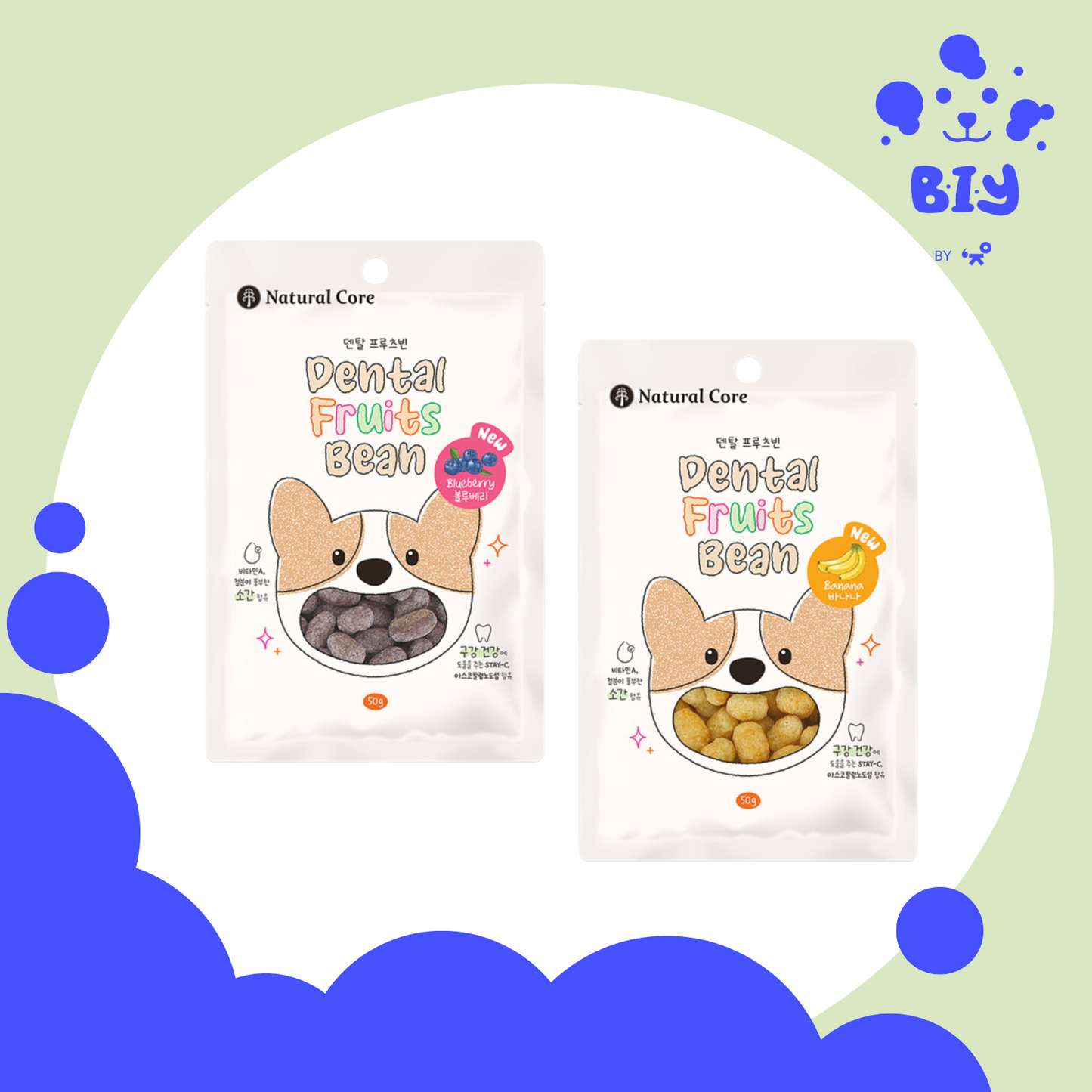 NATURAL CORE DENTAL FRUIT BEAN 50G