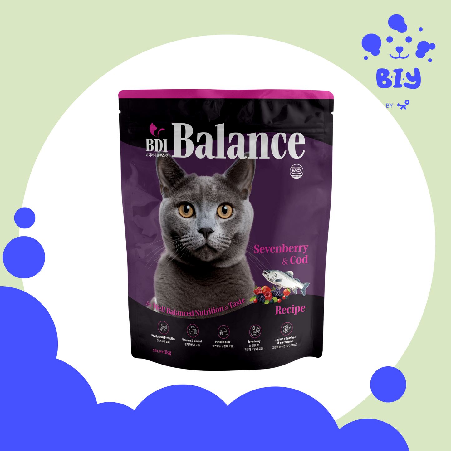 BDI BALANCE CAT FOOD 1KG