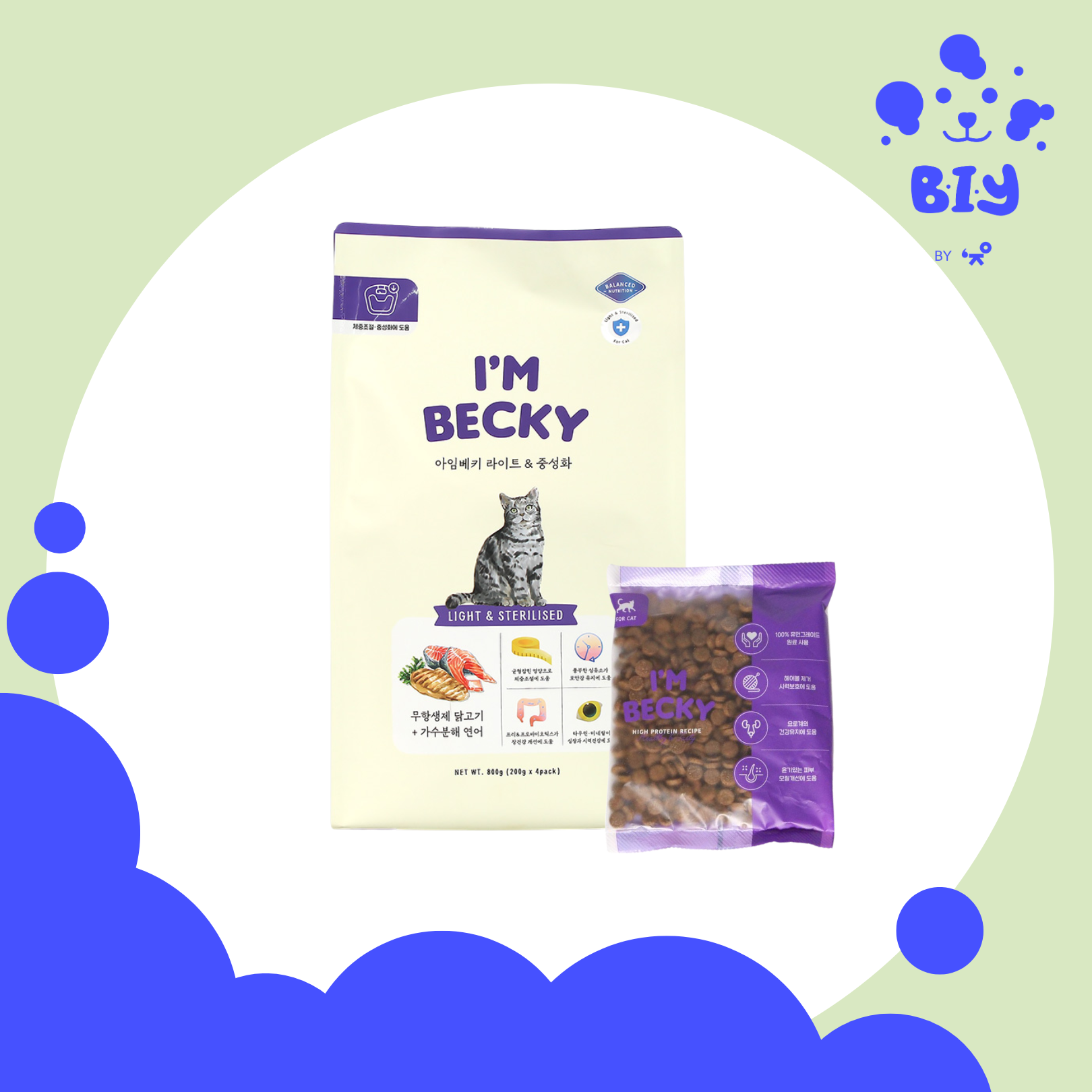 IM BECKY CAT FOOD LIGHT & STERILIZED – Bubble It Yourself (BIY)