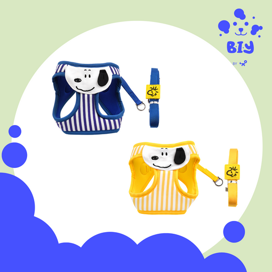 PARISDOG SNOOPY BIB HARNESS