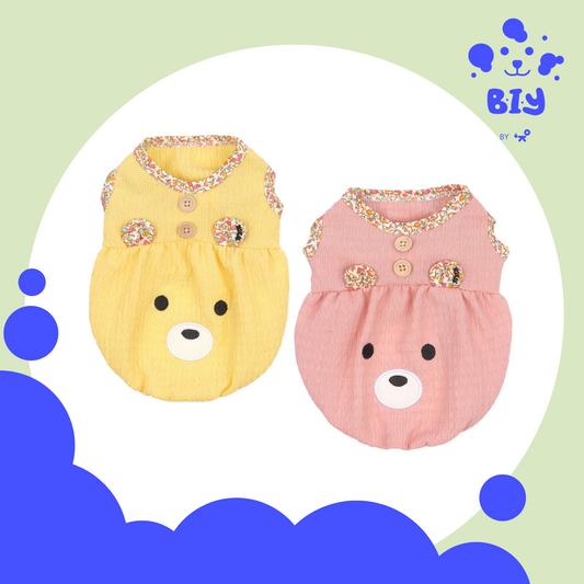 PARISDOG BEAR PUMPKIN T SHIRT